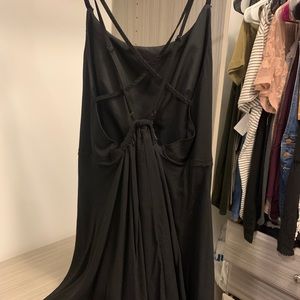 Black Criss Cross Strappy Dress